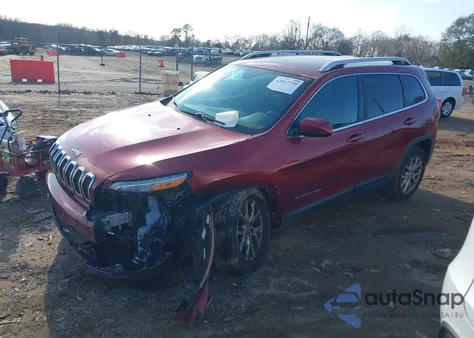 2015 Jeep Cherokee Latitude из США, поврежденный, VIN 1C4PJLCB7FW669897
